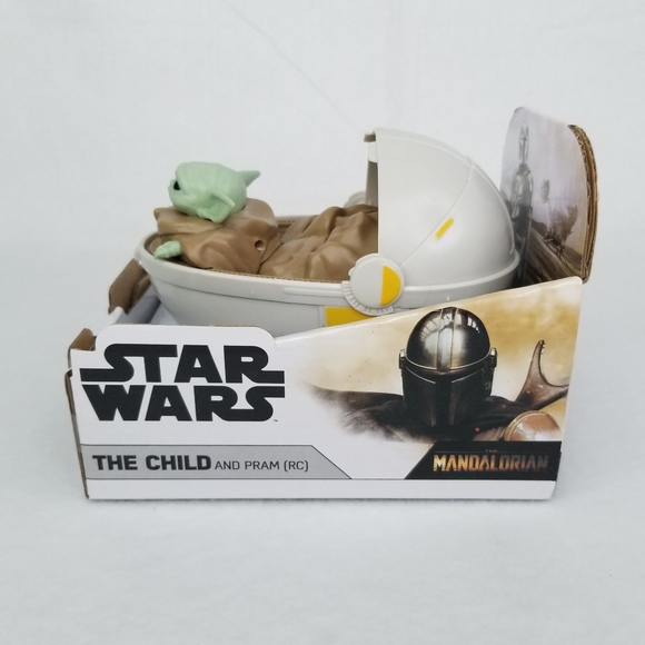 Star Wars Baby Yoda The Child with Pram Remote Control Crib - Picture 7 of 12